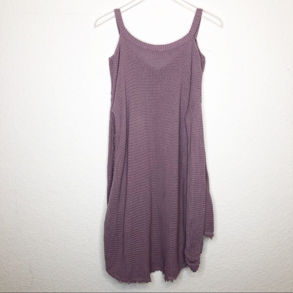 Free People | Moonshine Purple Oversized Sweater - Picture 6 of 6